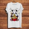 Kawaii Panda Ball RaUnisex Funny TShirt UnisexShort Sleeve Oneck Tee UnisexStreetwear T ShirtBreathable Nocracking Print
