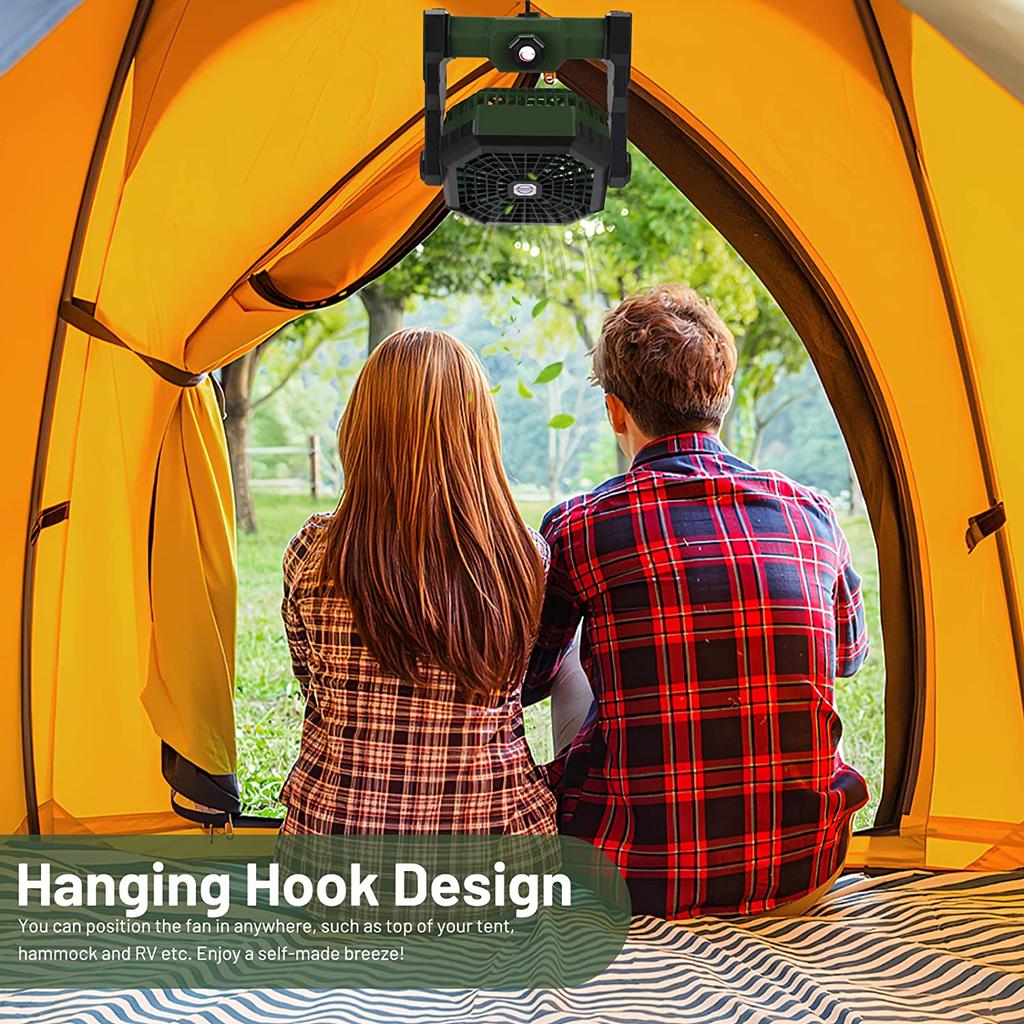 fan for camping in tent