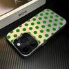 French Vintage Blue Polka Dot Soft Phone Case for iPhone 17 17E 16 15 14 13 12 11 Pro Max imitate Laser Silver hard Cover