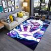 White-Haired Warrior with Lightning Suitable As a Non-slip Mat for the Living Room or Bedroom Sofa
