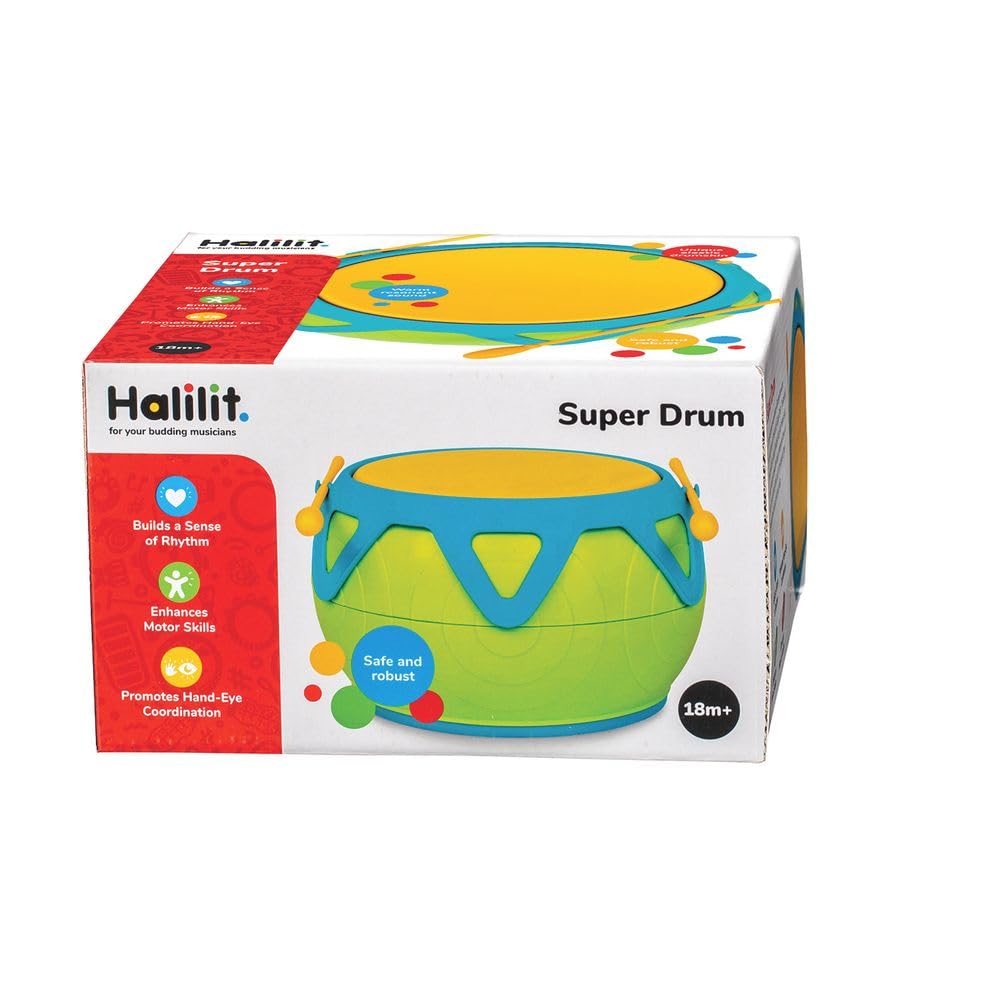 BorneLund Halilit Kids Drum for Ages and Up RP817 1.5