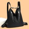 Women's Fashion Shoulder Bag with Dual Zip Pockets – Color Block Tote for Daily Use, Work, and Casual Outings