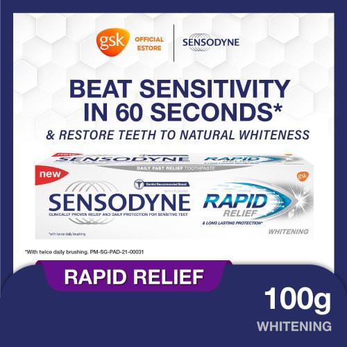 Sensodyne Rapid Relief Whitening