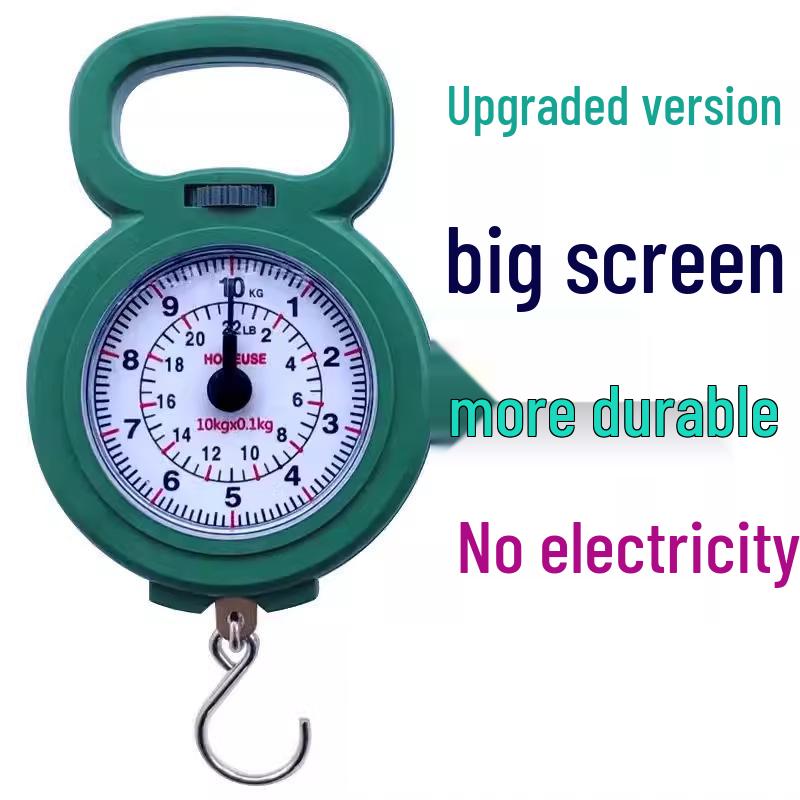 

Portable Handheld Spring Scale for Travel, Shopping, Student Use, and More Mixed color