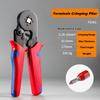 Crimping Pliers 6-4 0.25-10mm² / 6-6 0.25-6mm² Tubular Terminal Crimper Wire Ferrule Crimper Tools Household Electrical Kit