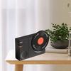 Retro Record Player   Speaker Wireless Miniature Speaker Portable Desktop Speaker Ornament with Memory Card Clock USB Charging for