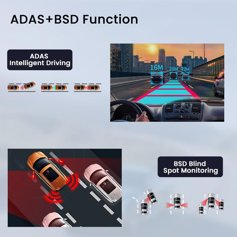 4K +4G 2Inch dashcam with dual lens record wifi gps tracking fit remote live video check on phone 12-24v power supply car camera