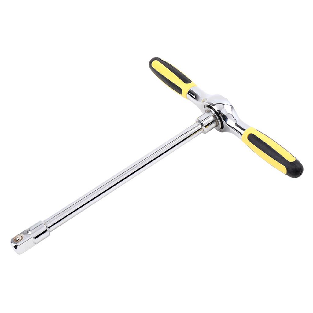 1/2  Ratchet T-Handle Removal Spanner External Hexagon Wrench Socket Tool 12.5mm 1