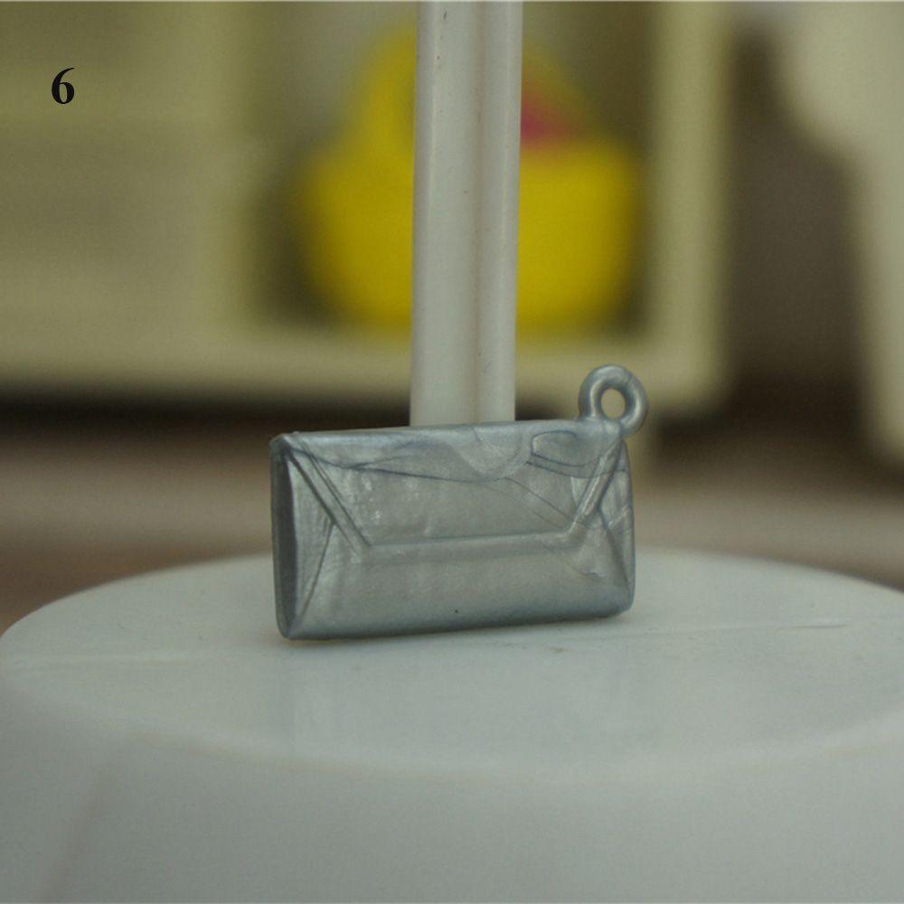 34 Styles Fashion Dollhouse Kids Toys 1/6 Doll Accessories Lady Plastic Bag Dolls Handbag Purse