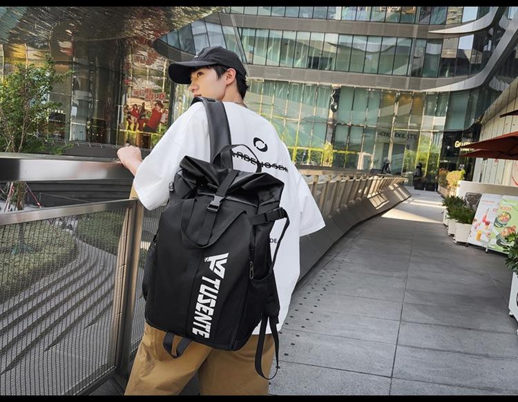 Férfi Nagy Kapacitású Sport Hátizsák Diákoknak - Kosárlabda, Labdarúgás, Szabadtéri és Utazás