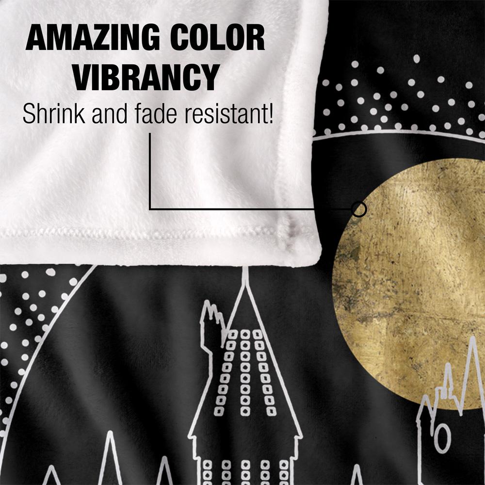 HARRY POTTER Hogwarts Umrissdecke