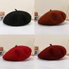 Beret Knit Wool Autumn Winter Vintage Womens Casual Outing Comfortable Warm