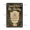 Artisian Toilet Metal Plaque Tin Sign Nice Butt Arse Sweet Cheeks Bathroom Washing Room Decorative Plate Wall Decor Garage Bar