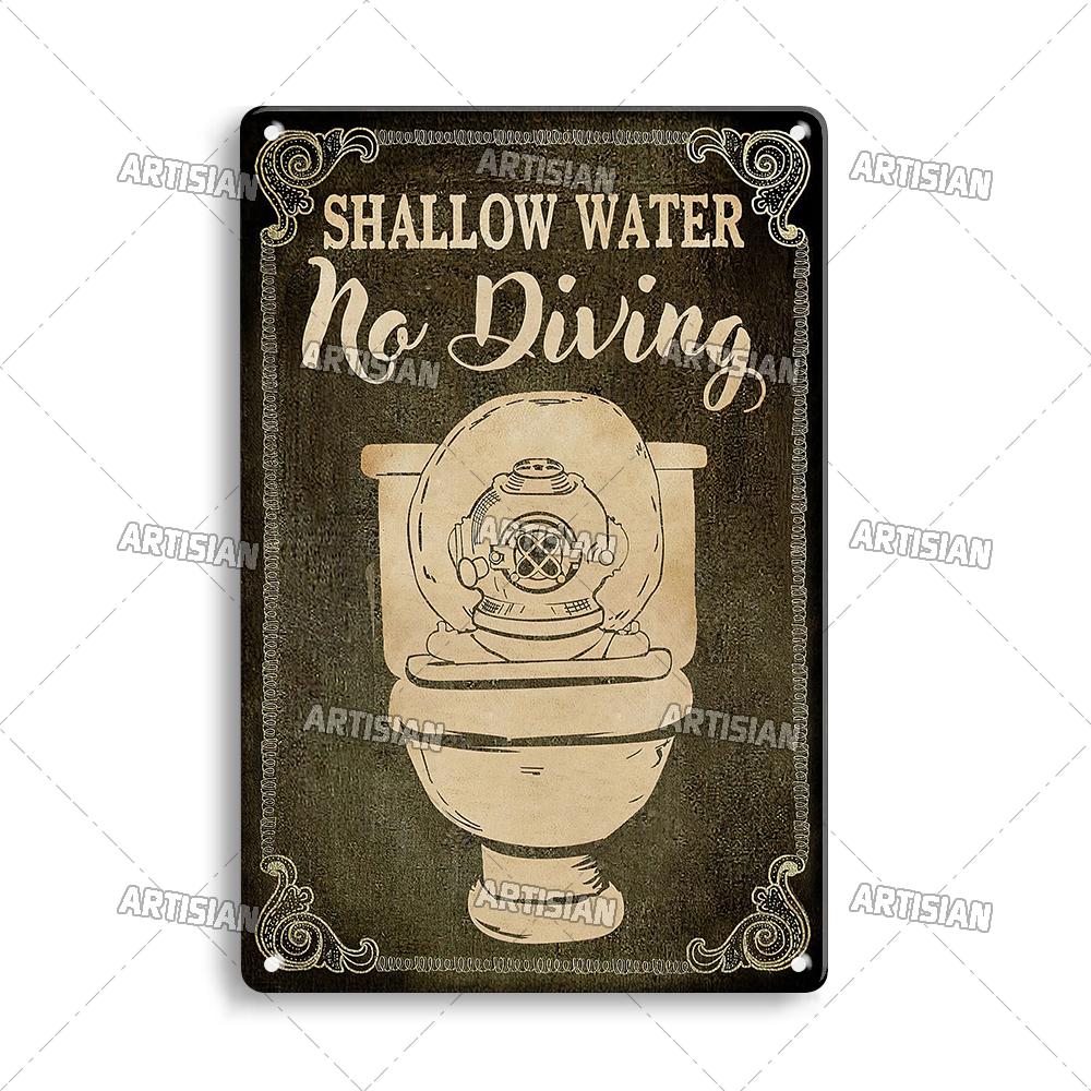 Artisian Toilet Metal Plaque Tin Sign Nice Butt Arse Sweet Cheeks Bathroom Washing Room Decorative Plate Wall Decor Garage Bar