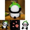Cute Iron Head Bamboo-breaking Panda Plush Toy Animal Zoo Gift Stuffed Animal Birthday Present Panda Doll Characters)