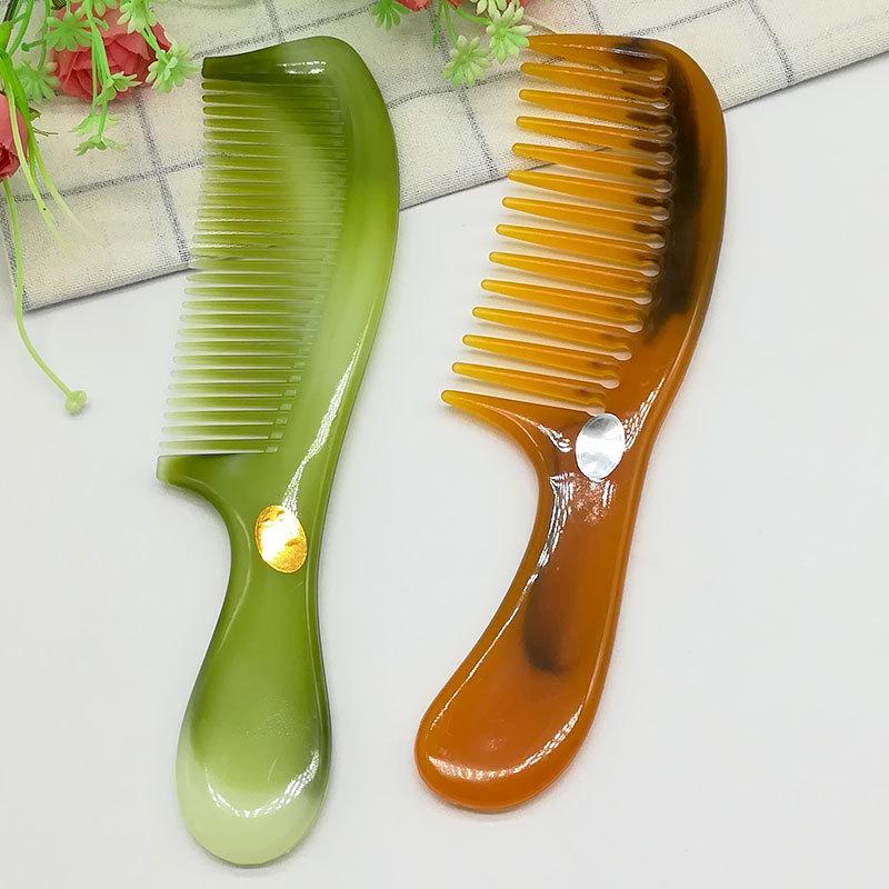 

Расческа для длинных волос у женщин - очень густые, широкие и средние зубцы - большой пластик, мягкий, не повреждает волосы Standard