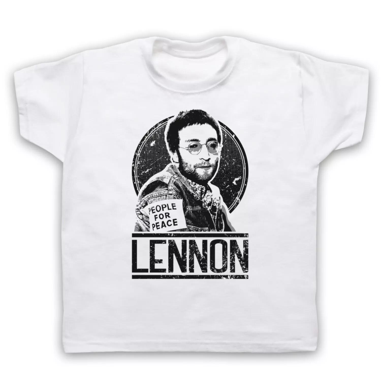 JOHN LENNON UNOFFICIAL TRIBUTE ICONIC MUSICIAN IMAGINE KIDS CHILDS T-shirt 140