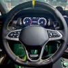 Car Steering Wheel Braid Cover 100% Fit  For Volkswagen VW Golf 7 6 MK7 MK6 MK5 NK4 NK3 MK2 Car Products Steering Wrap