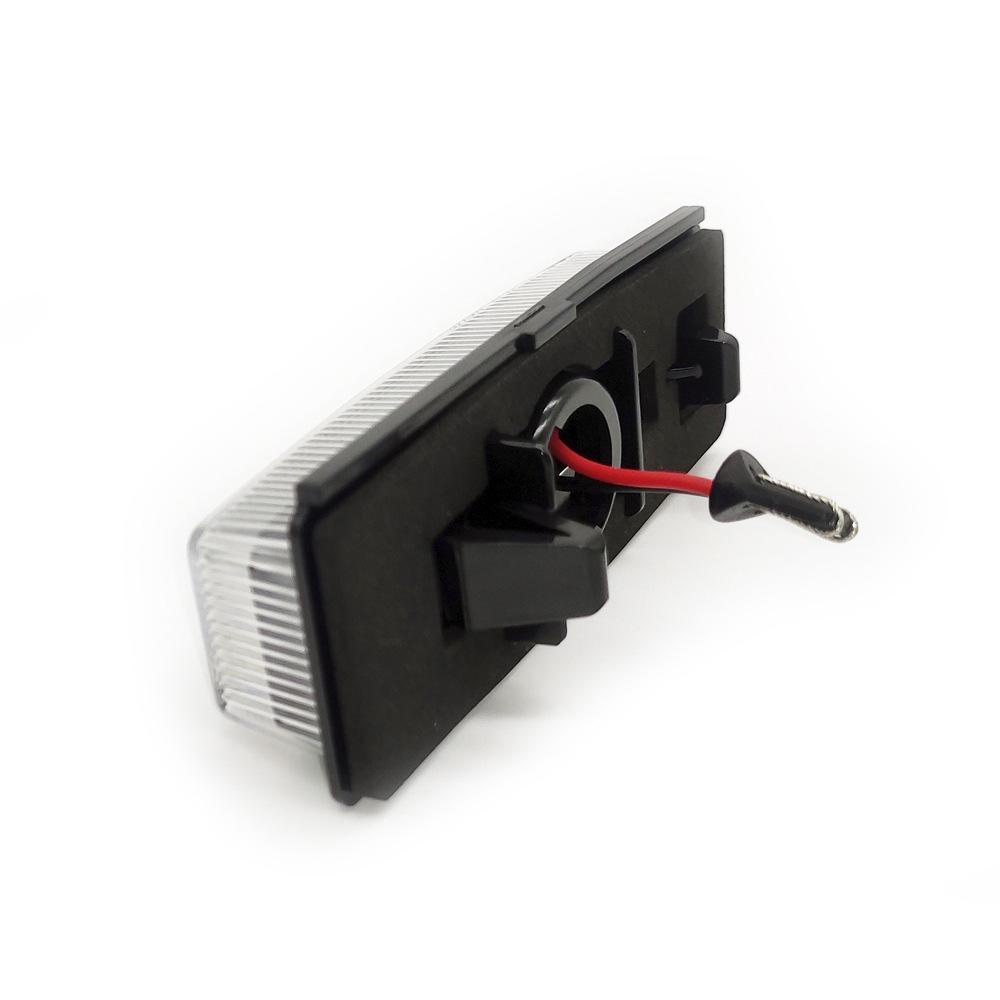 Pair of 18-LED Black License Plate Lights for Mazda Miata MX5 06-15 & Fiat 124