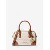 Thompson Satchel Crossbody Extra Small   Vanilla   Mk Signature 35f