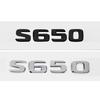 CAG5  3D Car Letter Stickers Rear Trunk Badge Decals for Mercedes Benz S300L S320L S500L S500 S550 S600L S600 S650 S Class Emblem