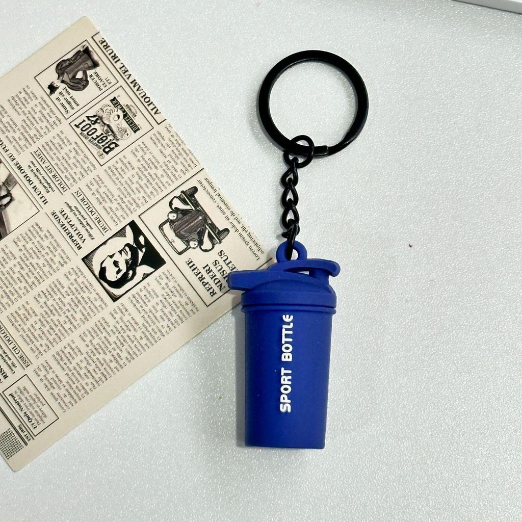 Eco Mini Gummi Pickleball Schläger Schlüsselanhänger - Sportrucksack Anhänger