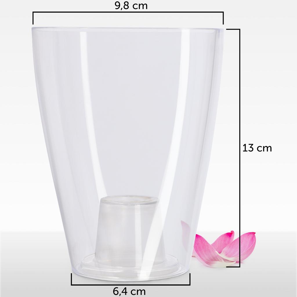 KADAX Pot Cover for Orchid Flower Pot Plastic Flowers