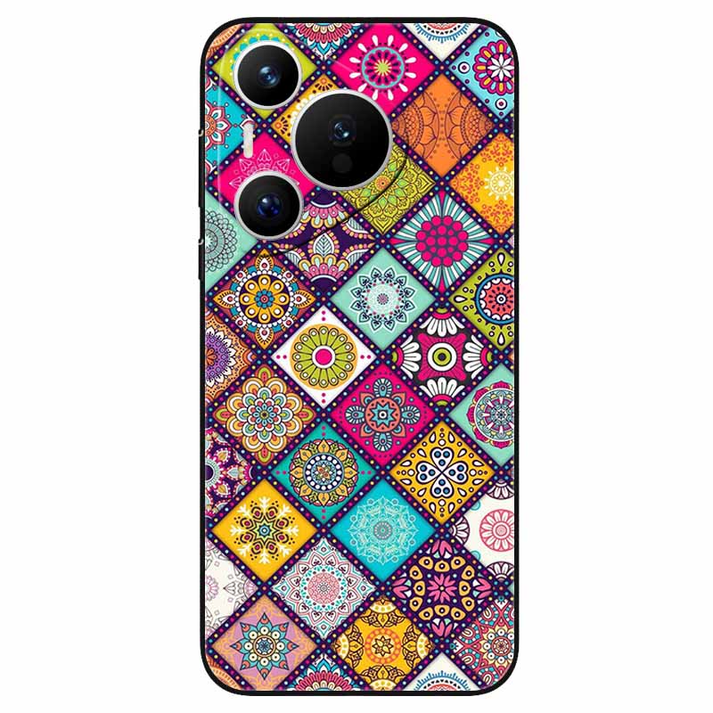 For Huawei Pura 70 / Pura70 Pro Case Soft Silicone Fashion Marble Shockproof Cover for Huawei Pura 70 Ultra P 70 Pro+ TPU Coque