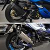 Forza350-Compatible Modified Motorcycle Exhaust Tailpipe