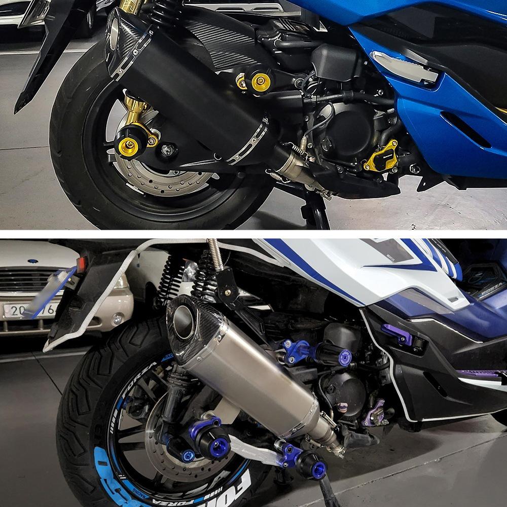 Forza350-Compatible Modified Motorcycle Exhaust Tailpipe