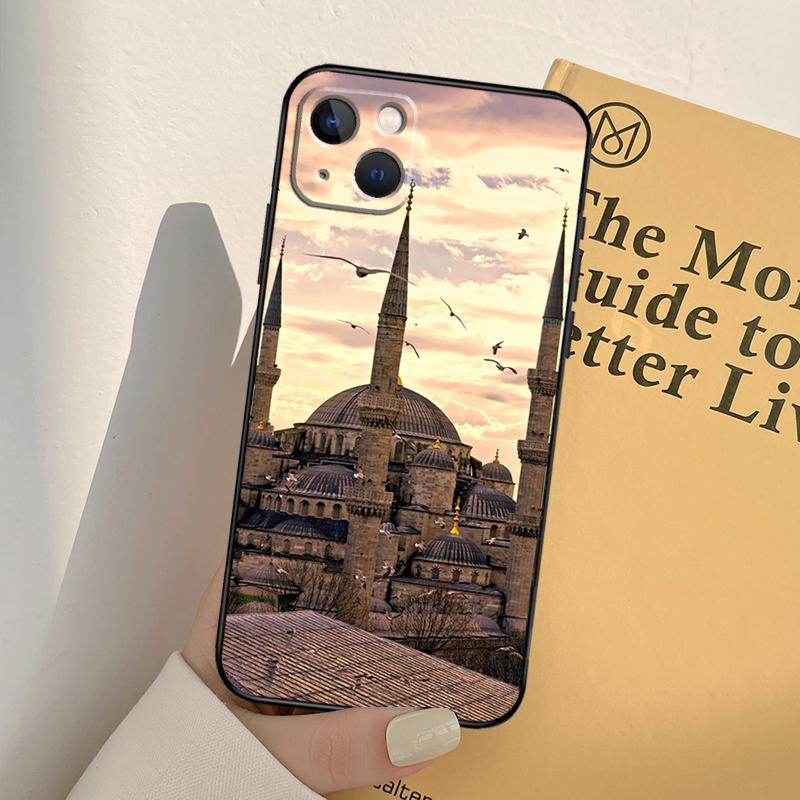 Turkey Istanbul Scenery Building Case For iPhone 16 15 14 Pro Max Plus 13 12 Mini 11 Pro Max Back Cover