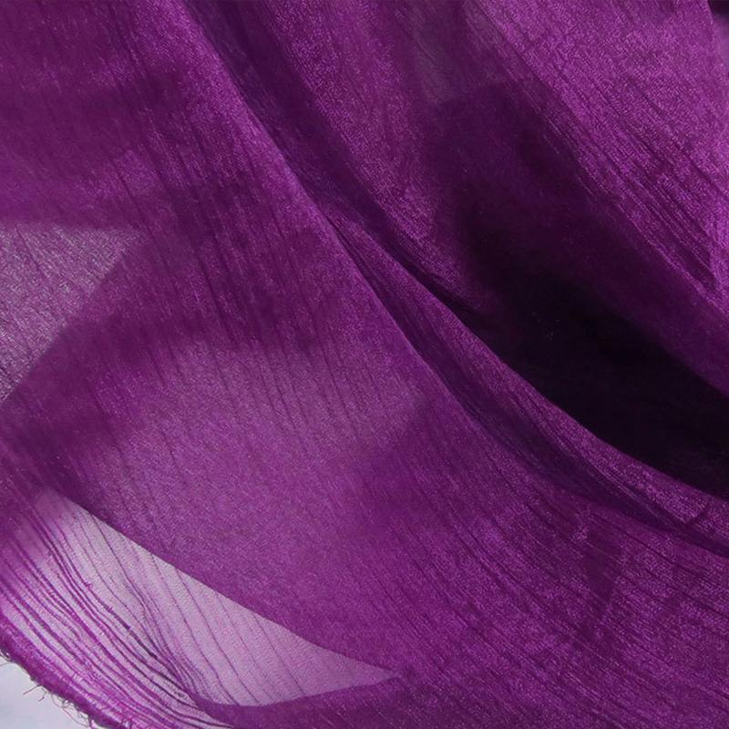 30D Silky Crepe Chiffon Fabric Thin Transparent Shimmer Sheer Hanfu Organza Fabric For Diy Sweing Ancient Hanfu Dress Costume