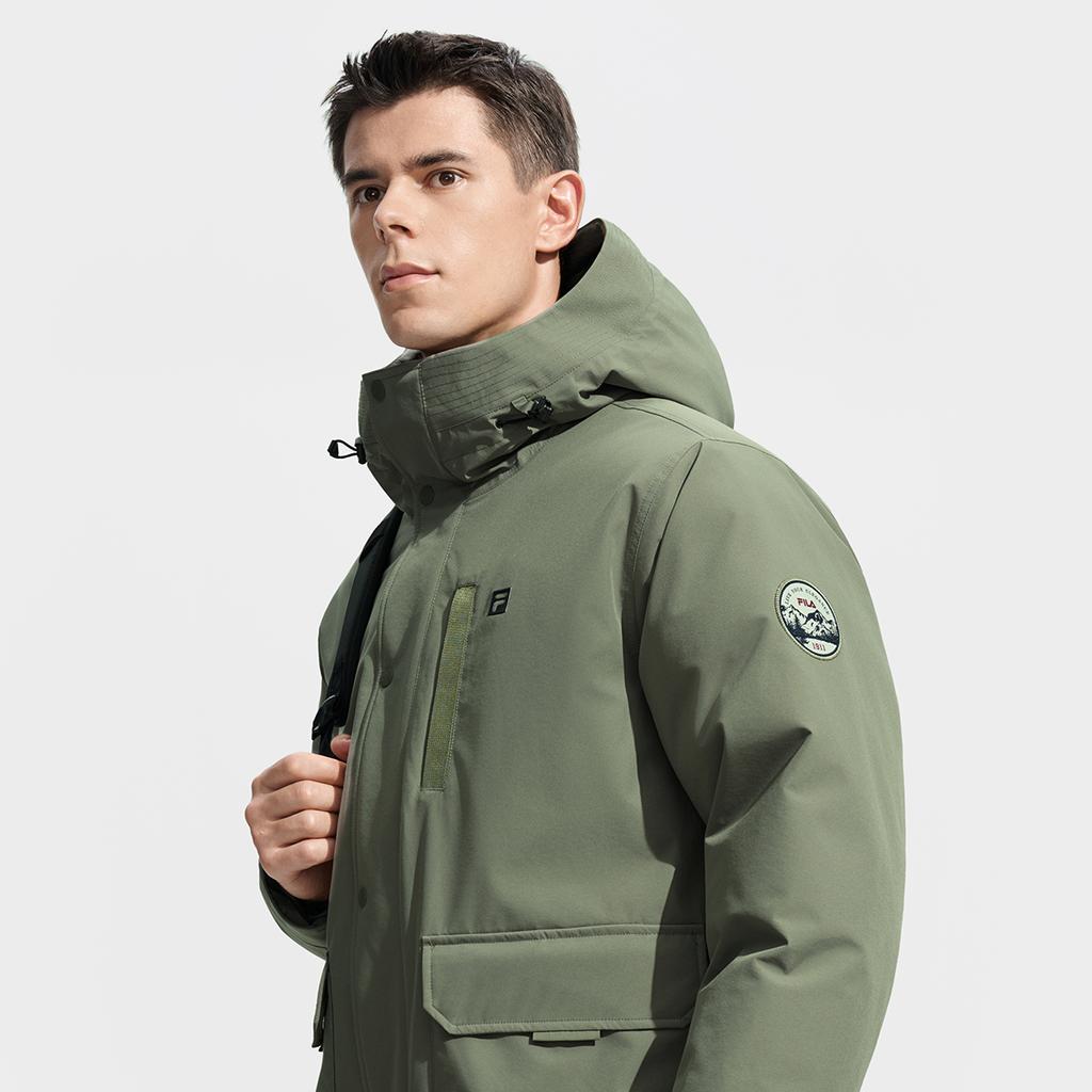 Fila Fitness Down Jacket Men's Fir Green A51M541901F-KK