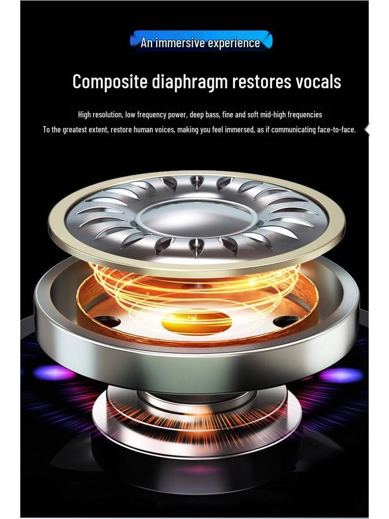 V19 Wireless Ear-Hook Bluetooth Earphones with Dual Battery and Extended Battery Life