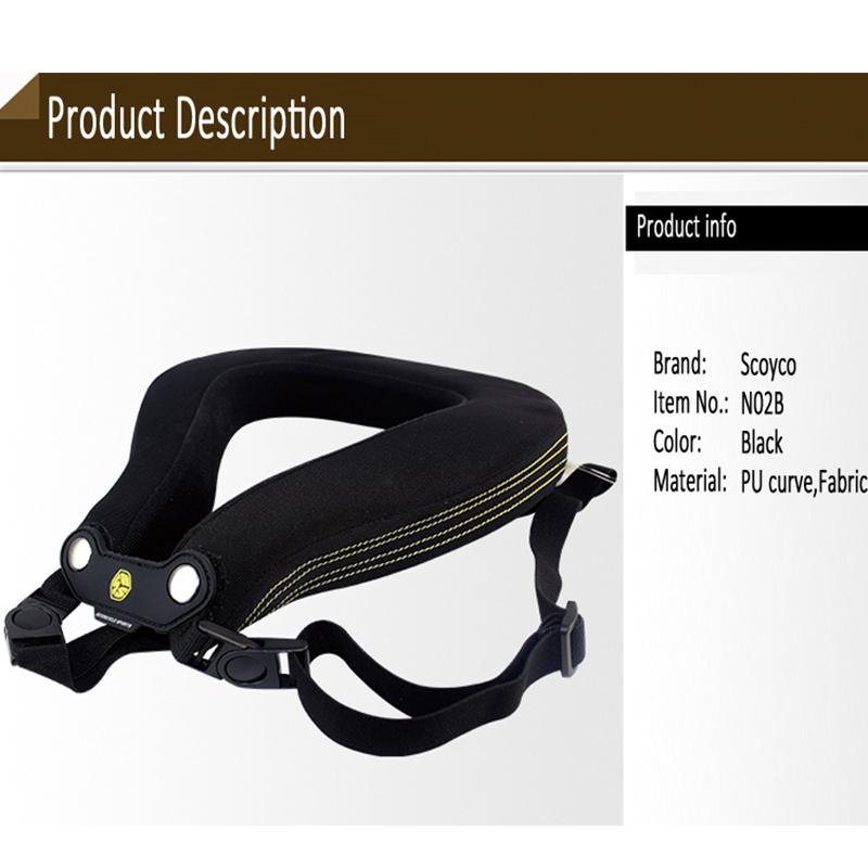 Motorcycle Accessory Neck Protector Cycling Guards Sports Bike Gear Long-Distance Racing Protective Brace Motocross Helmet Guard
