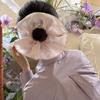 Laege Bow Hair Band for Girls Women Scrunchies Accessoires Rubber Elastic Flowers Fascinators Elegant Headdress Vintage  New