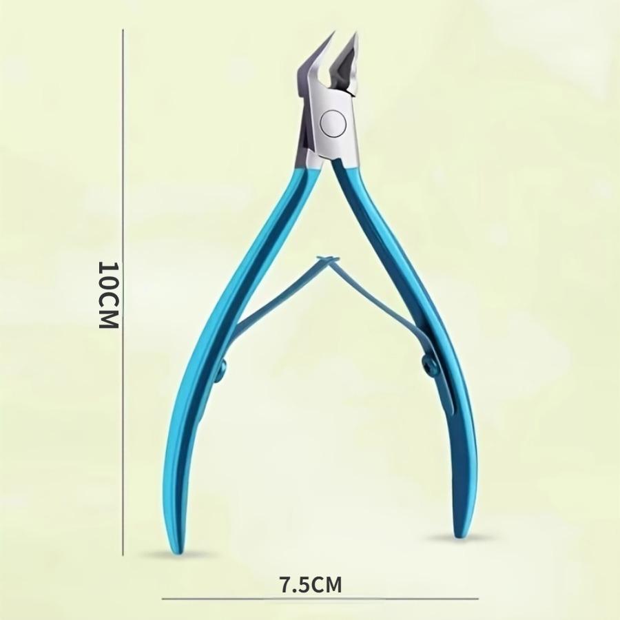 Nail Cutter Cuticle Nippers Profesional Ingrown Toenail Scissors Dead Skin Removal Stainless Steel Nail Clipper Pedicure Tool