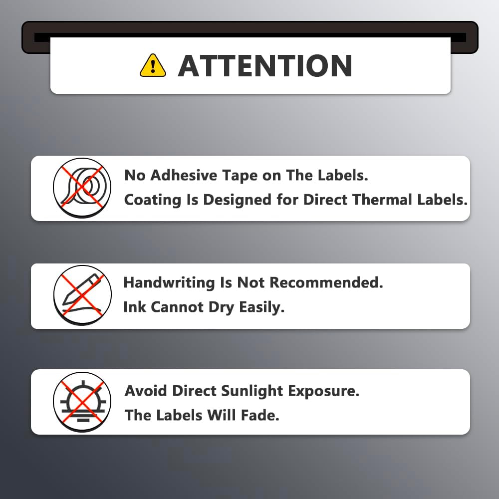 BETCKEY - 1.25" X 1" (32 Mm X 25 Mm) Barcode & Address Labels Compatible with Zebra & More Label Printer,Premium Adhesive & Perforated [10 Rolls,