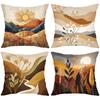 Autumn Landscape Printed Throw Pillow Covers Set Polyester pillowcase, sofa decorative cushion cov Headboard Pillow