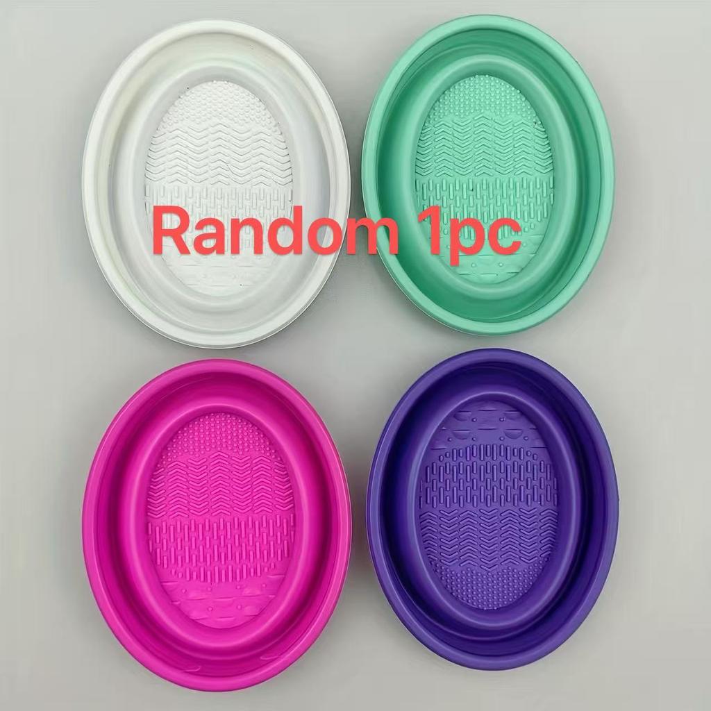 Silicone Makeup Brush Cleaning Bowl – Non-Scratching, Power-Free Washing Pad for Brushes, Durable & Odorless Beauty Tool, Easy To Clean