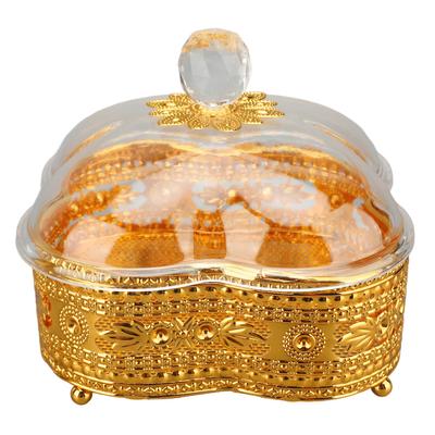 Dekorative Vorratsdose Retro Europäischer Stil Acryl Mini Kleine Bonbondose für Schmuck Geschenk Pflaumenblütenform