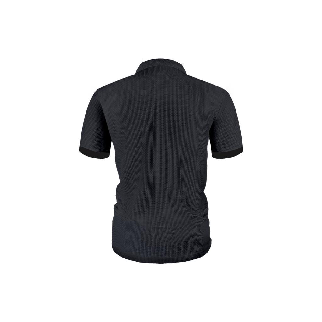 Men's Color Block Shirt Collar Short Sleeve T-shirts, Summer Casual Tops
