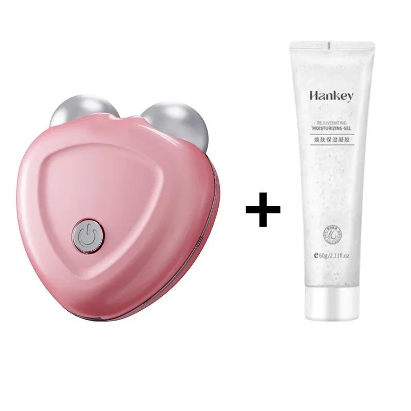 Microcurrent Facial Massager Face Lifting Machine EMS Roller Skin Tightening Rejuvenation Beauty Anti Wrinkle Skin Care Tool