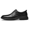 Men's Formal Dress Shoes Oxfords for Men Fashion Wedding Shoes Classic Split Leather Party Casual Mens Shoes Retro Soft Non-Slip