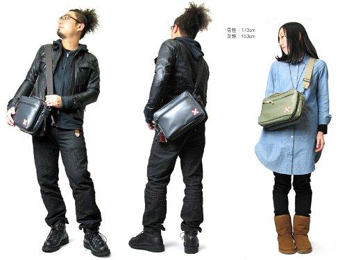 LINER Shoulder Bag [Porter] 951-09241 (Khaki)