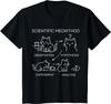 Wissenschaft Katze Sprache Spaß Wissenschaft Katze Lehrer Schüler Cooles T-Shirt Lässiges Bedrucktes T-Shirt Oberteil Damenbekleidung Mode Persönlichkeit