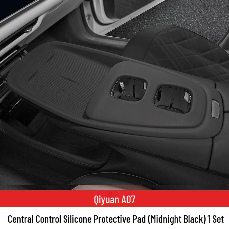 Silicone Anti-Slip Mat for Gear Shift and Water Cup Holder - Fits 23-25 Changan Qiyuan A07