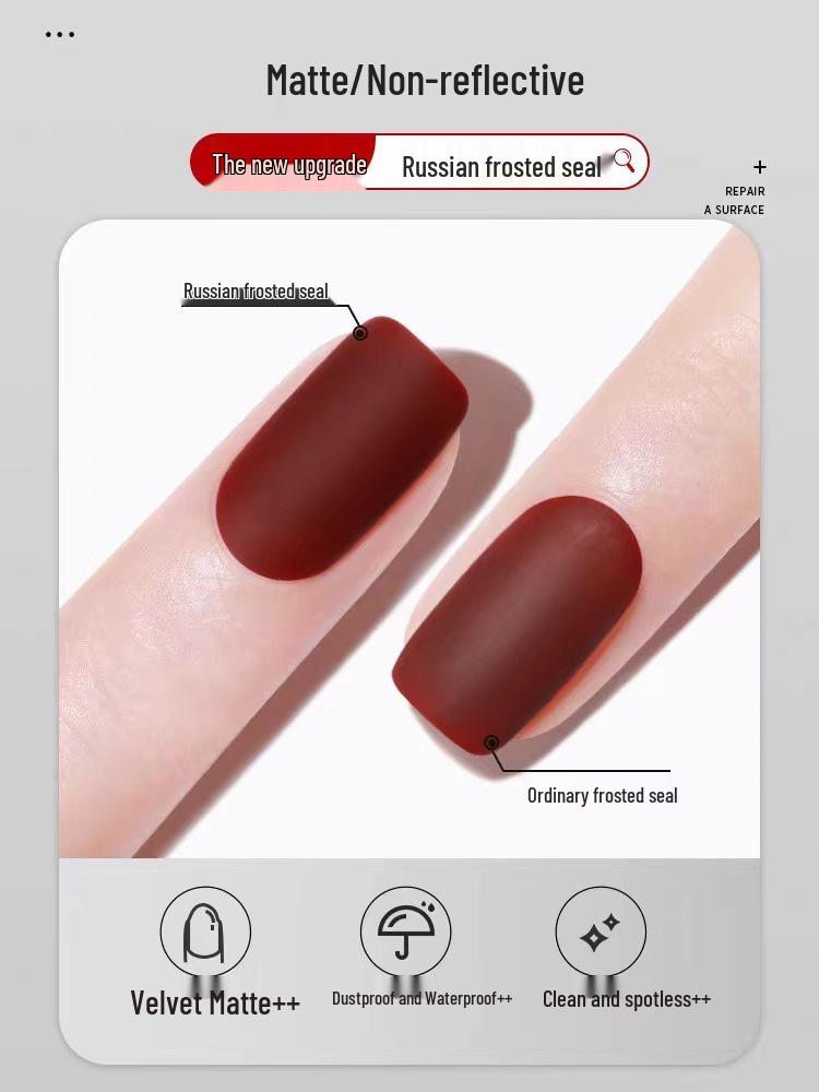 Large Matte No-Wipe Base & Top Coat Strengthening Gel for Nail Salons – Anti-Lifting, Leveling Formula