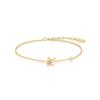 Ania Haie Gold Sparkling Star 925 Silver Bracelet B066-04G