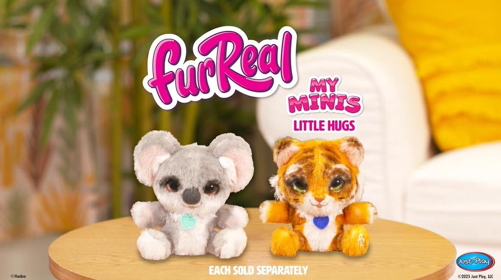Hasbro FurReal Hugs Mini Koala, Electric Plush Toy, Electronic Pet, Interactive Pet, Suitable for Ages 12 Months and Up, G4326 (Authentic Product)